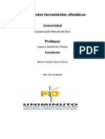 Informe Sobre Herramientas Ofimáticas