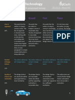 Excellent Good Fair Poor: Grading Rubric Self-Assessed Essay