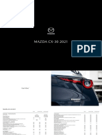 Ficha Tecnica Mazda cx-30 3vers 2021
