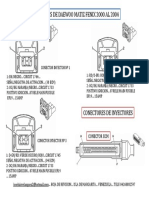 02 Daewoo Matiz 2000 2004 Lamina Conectores Sensores Ecu Fenix