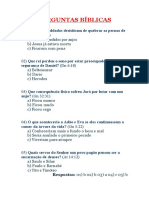 70 Perguntas Bíblicas  Nível Difícil - Respostas Bíblicas