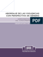 Abordaje de Las Violencias Con Perspectiva de Género - Observatorio-2020 UNLZ - Dra - María Fernanda Vasquez - PDF Versión 1