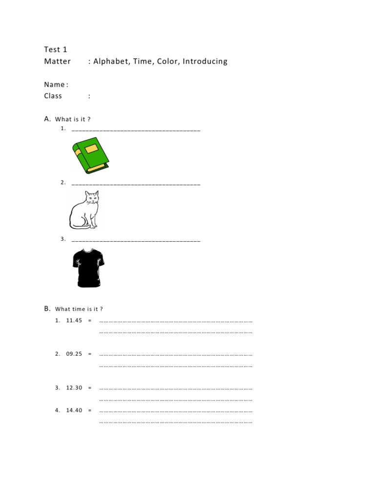 Test 1 | PDF