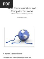 Data Communication and Computer Networks: Addis Ababa Science and Technology University