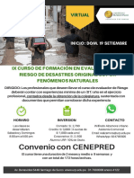 Curso de Evaluación de Riesgos por Desastres Naturales URP