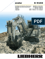 R 9250 Mining Excavator