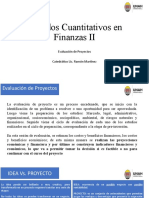 Métodos Cuantitativos en Finanzas II, Evaluación de Proyectos de Inversión (1)