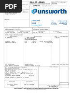 Master Bill of Lading Template | PDF | Cargo | Bill Of Lading