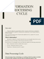 Information Processing Cycle