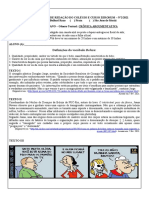 Concurso de Redação 2021 - Crônica Argumentativa