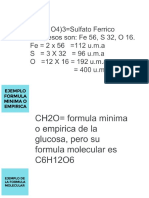 Ejemplos Formulas Quimicas