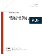Setting Hong Kong Financial Reporting Standards: Information Paper