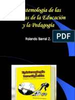 Epistemologia de Las Ciencias de La Educacion y La Pedagogia - Rolando Barral