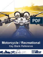 DWN Motorcycle Key Blank Reference