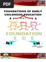 Foundations of Early Childhood Education: Prepared By: Chariza C. Arcilla Instructor