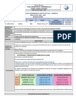 01 - Plan - Segundo Quimestre - Química 1ero.