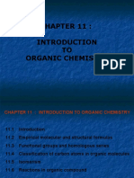 Organic Chemistry Chapter: Introduction to Functional Groups and Formulas