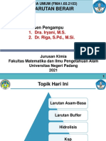 10-12. Pertemuan 10, 11, 12 - Larutan Berair