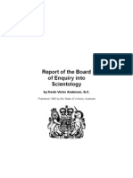 Report of the Board of Enquiry Into Scientology