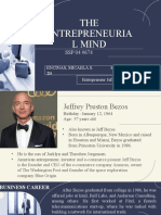 THE Entrepreneuria L Mind: Encinas, Micaela S. Bsa-2B Entrepreneur Jeff Bezos