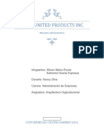 Caso United Products Inc_manual de Funciones