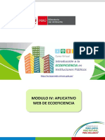 Modulo IV - Guia de Usuario - Registro On Line de Medidas de Ecoeficiencia