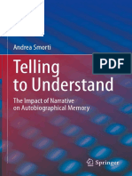 Andrea Smorti - Telling To Understand - The Impact of Narrative On Autobiographical Memory-Springer International Publishing - Springer (2020)