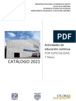 Catálogo 2021 Por Especialidad