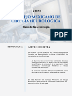 Guía de evaluación neuroquirúrgica del Consejo Mexicano de Cirugía Neurológica