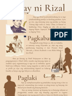 Rizal's Childhood To Death