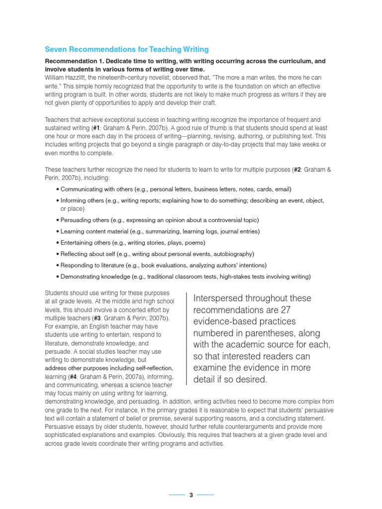 Effective Strategies for Teaching Writing | PDF | Teachers | Writers