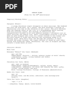 Utmost Films 2ND Film 3RD Draft