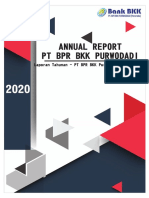 Annual Report Laporan Tahunan PT. BPR BKK Purwodadi (Perseroda) Tahun 2020