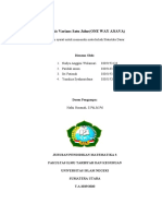 Analisi Varians Satu Jalur (Kelompok 11) STATISTIK DASAR