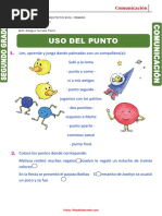 Uso Del Punto Segundo