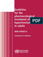 Guideline For The Pharmacological Treatment of Hypertension in Adults
