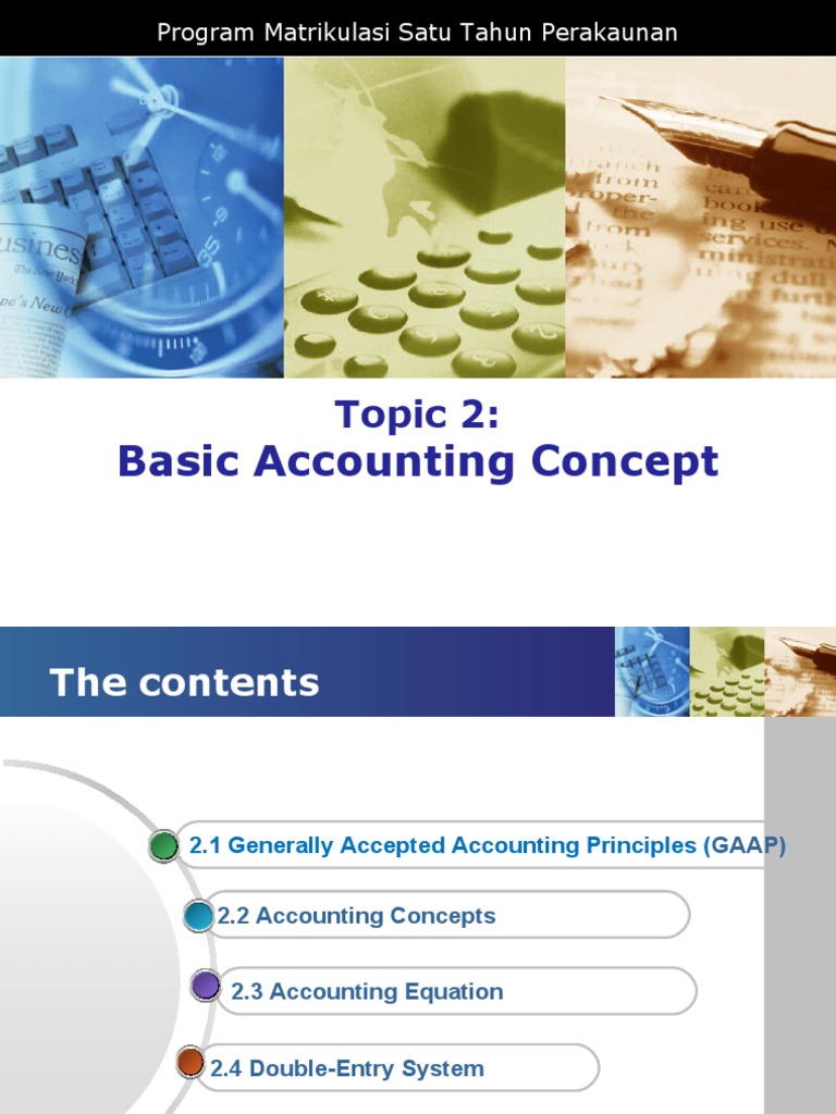 Basic Accounting Concept: Topic 2 | PDF | Equity (Finance) | Expense
