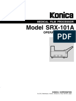 Model SRX-101A: Operation Manual