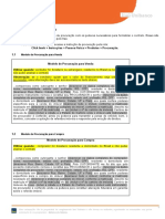 Modelos de Procuração