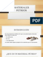 Materiales Petreos