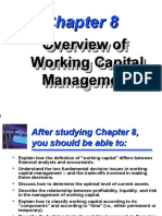 Overview of Working Capital Management Overview of Working Capital Management
