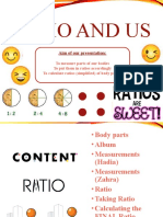 Ratio and Us: Aim of Our Presentation