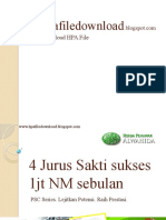 4 Jurus Sakti 1 Juta NM Sebulan