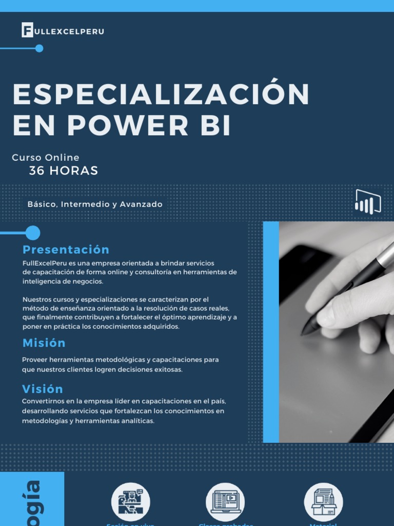 Especialización en Power BI Online | PDF | Inteligencia de negocios ...