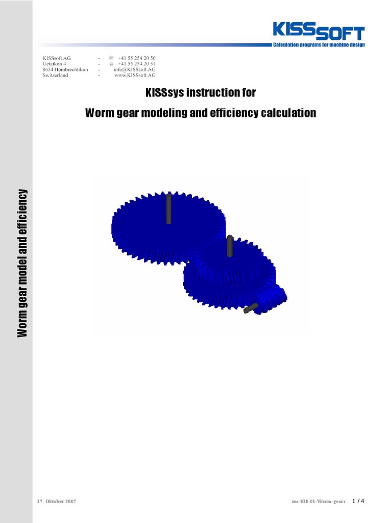 The Ingenious Simplicity Of Worm Gears Real Life Applications - 4ngdtrq