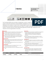 Fortigate 600E Series: Data Sheet