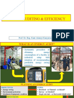 ENERGY AUDITING & EFFICIENCY