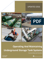 Operating and Maintaining Underground Storage Tank Systems: UPDATED 2016