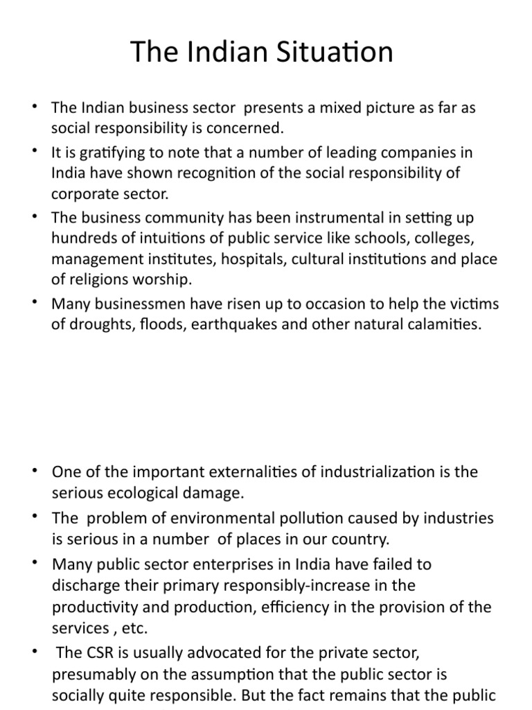 Corporate Social Responsibility in India | PDF | Taxes | Society
