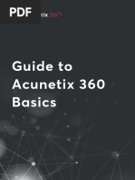 Guide To Acunetix 360 Basics